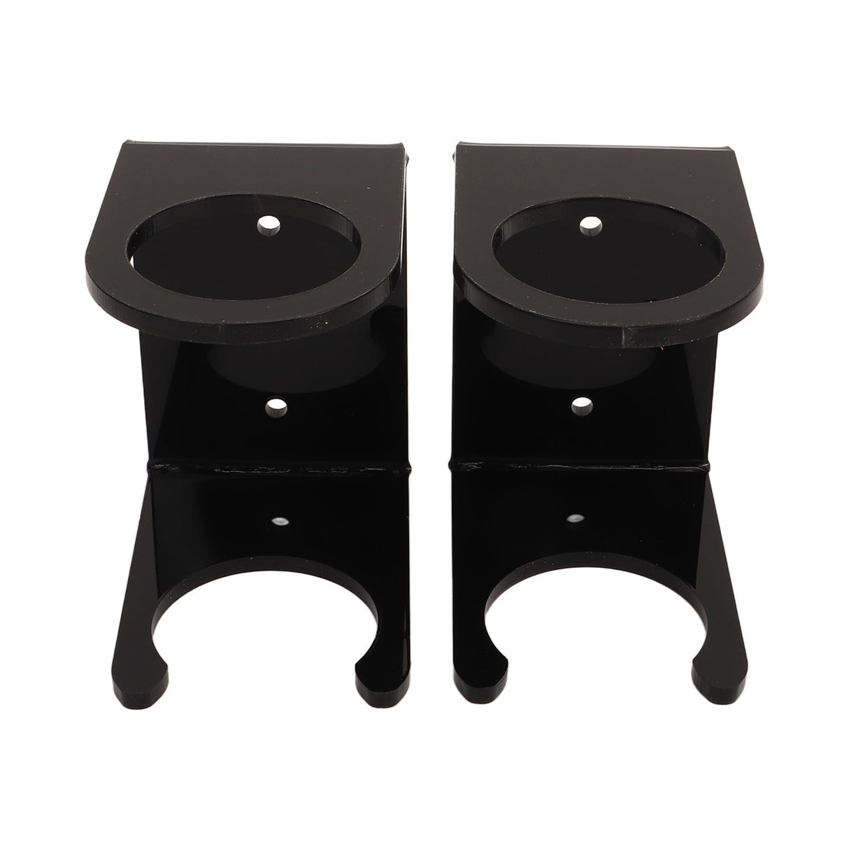 2PCS Baseball Bat Wall Stand Acrylic Wall Mounted Ball Holder Rack Baseball Bat Display Shelf for Home Stadium Office Collection Black
