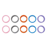 Luggage Wheels Cover Silicone Noise Reduction Shock Absorb Colorful Soft Suitcase Wheels Protective Cover