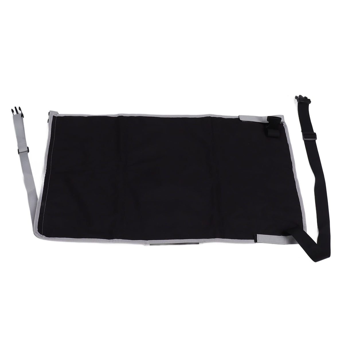 Airplane Seat Extender for Kids Canvas Portable Toddler Travel Bed Airplane Footrest Hammock for Flights Black