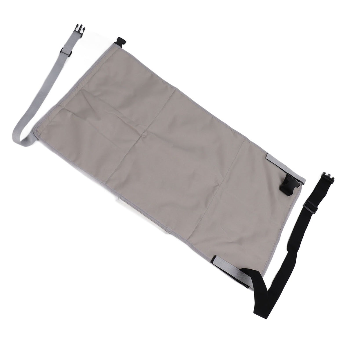 Airplane Seat Extender for Kids Canvas Portable Toddler Travel Bed Airplane Footrest Hammock for Flights Grey