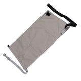 Airplane Seat Extender for Kids Canvas Portable Toddler Travel Bed Airplane Footrest Hammock for Flights Grey