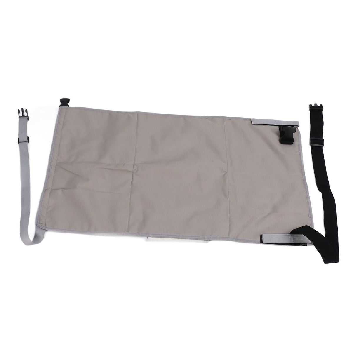 Airplane Seat Extender for Kids Canvas Portable Toddler Travel Bed Airplane Footrest Hammock for Flights Grey