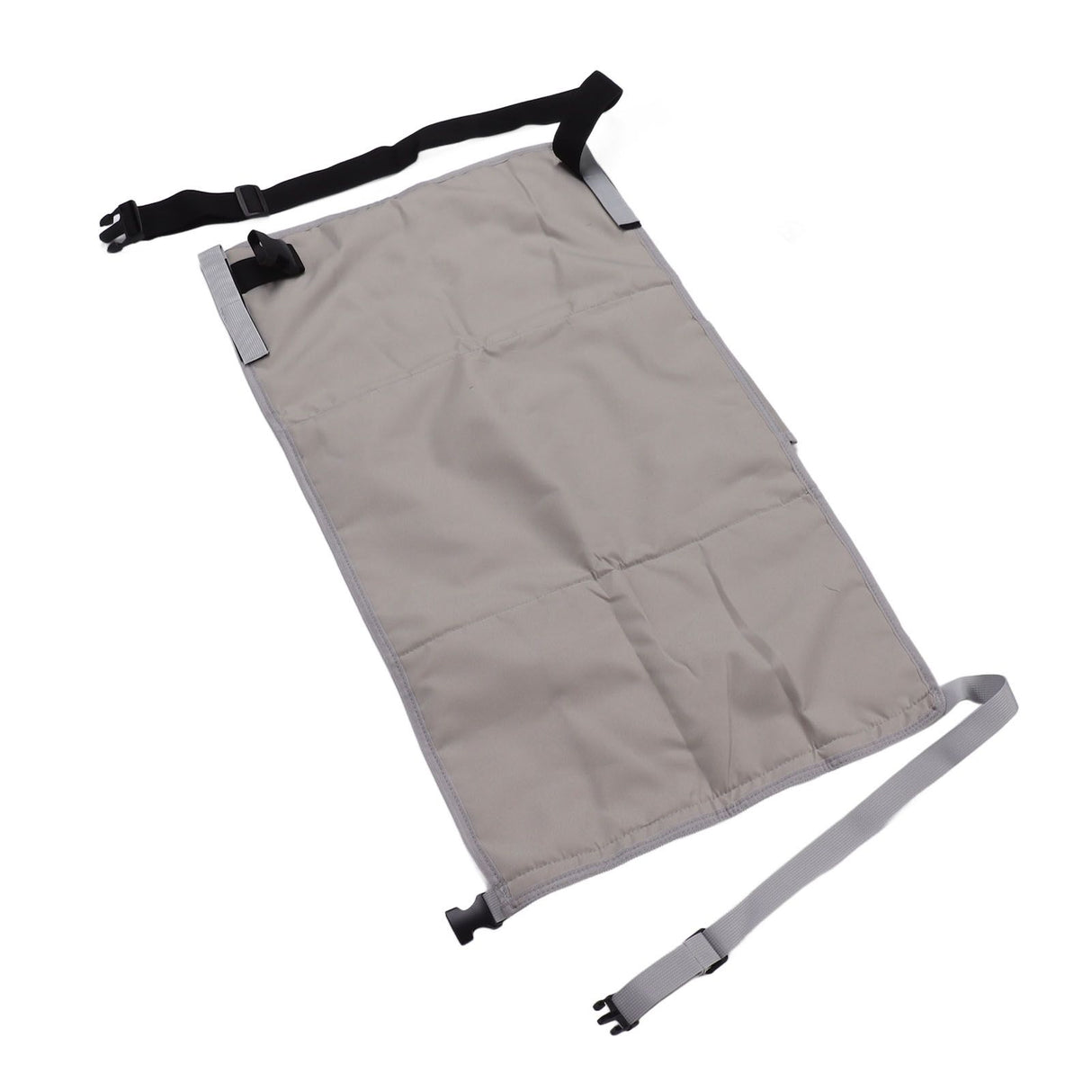 Airplane Seat Extender for Kids Canvas Portable Toddler Travel Bed Airplane Footrest Hammock for Flights Grey
