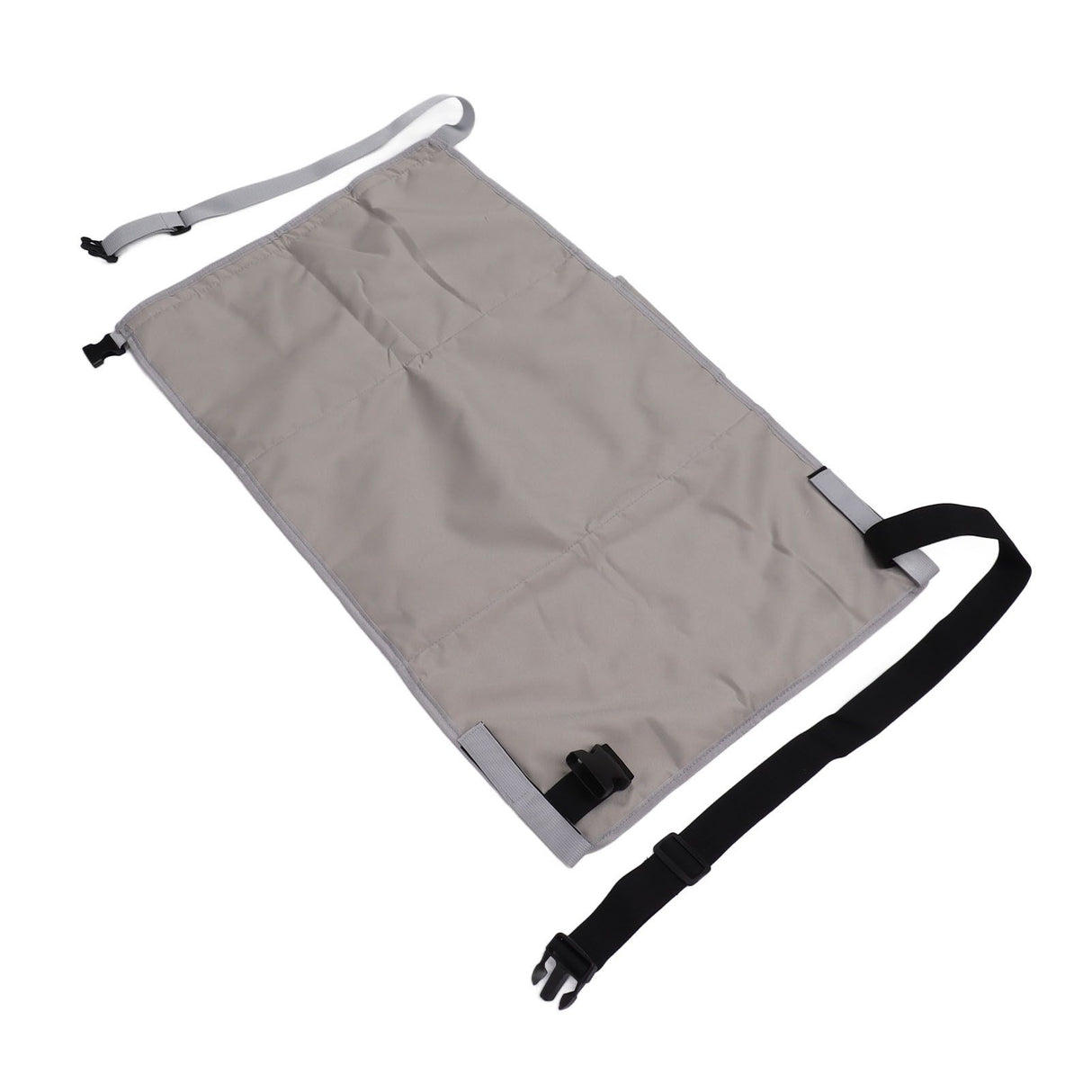 Airplane Seat Extender for Kids Canvas Portable Toddler Travel Bed Airplane Footrest Hammock for Flights Grey