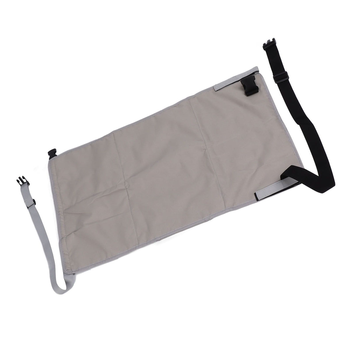 Airplane Seat Extender for Kids Canvas Portable Toddler Travel Bed Airplane Footrest Hammock for Flights Grey