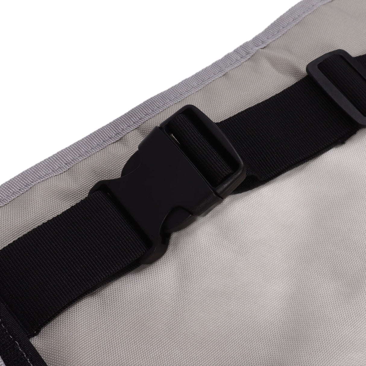 Airplane Seat Extender for Kids Canvas Portable Toddler Travel Bed Airplane Footrest Hammock for Flights Grey