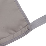 Airplane Seat Extender for Kids Canvas Portable Toddler Travel Bed Airplane Footrest Hammock for Flights Grey - Extra Image