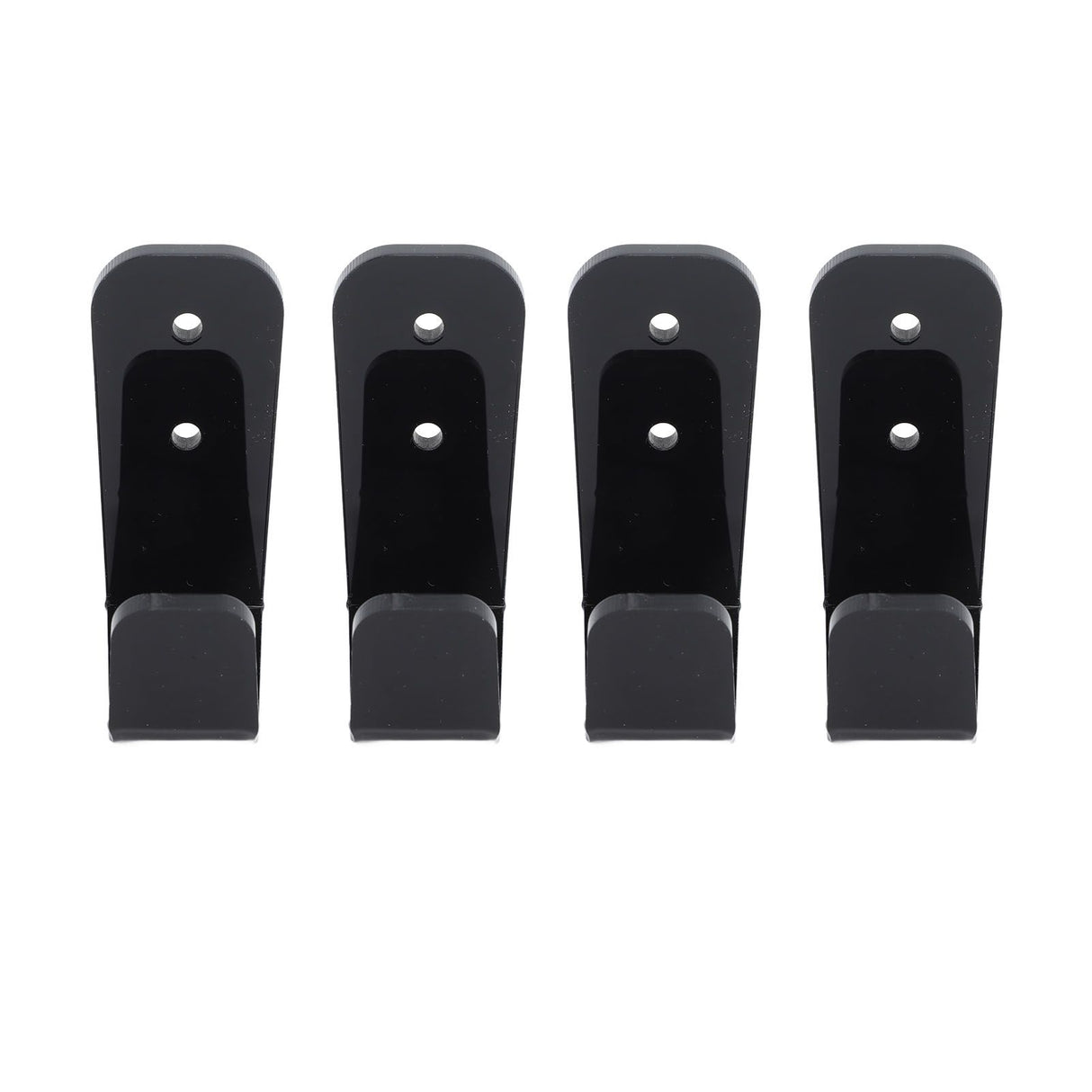 4PCS Hockey Stick Rack Black Acrylic Hockey Stick Holder Wall Mount Versatile Hockey Stick Hanger for Club Bar Garage