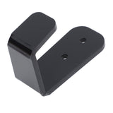 4PCS Hockey Stick Rack Black Acrylic Hockey Stick Holder Wall Mount Versatile Hockey Stick Hanger for Club Bar Garage