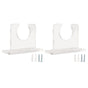 2pcs Baseball Bat Holder for Vertical Display Sturdy Acrylic Bat Hanger Baseball Bat Wall Mount Display Rack