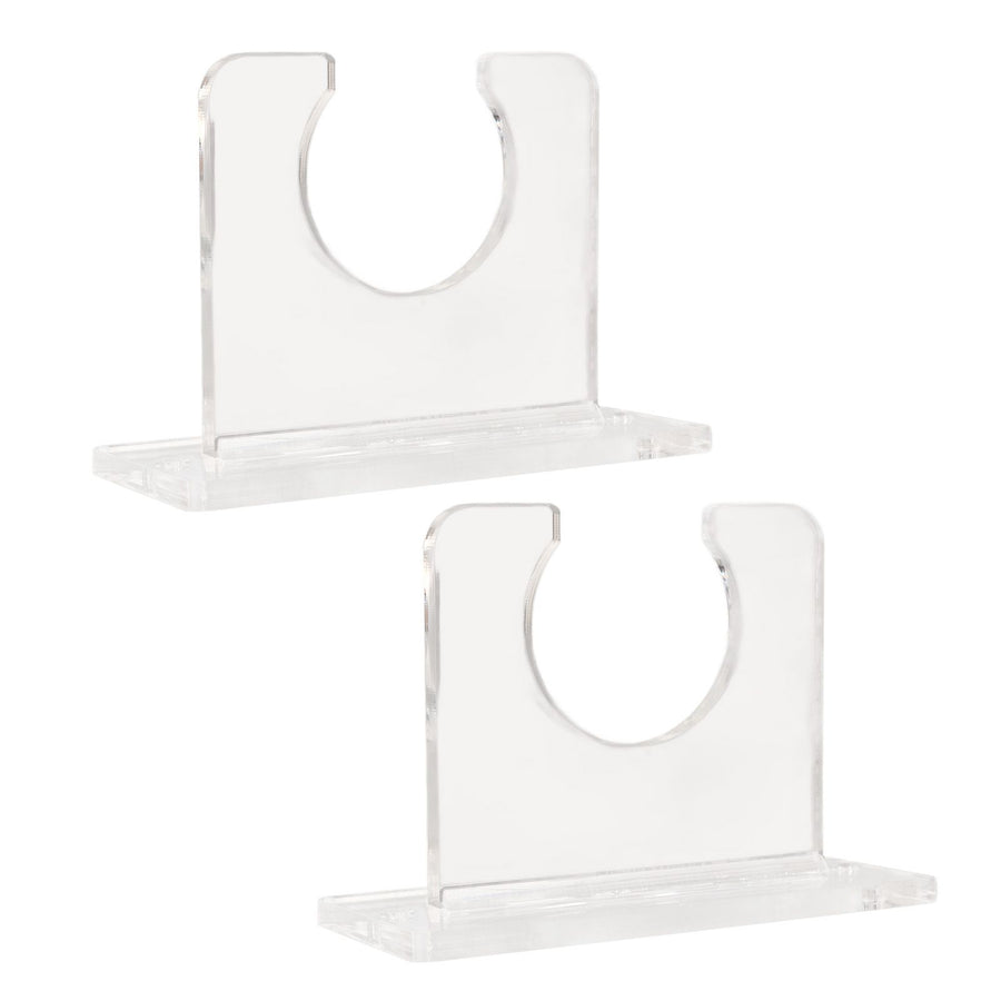2pcs Baseball Bat Holder for Vertical Display Sturdy Acrylic Bat Hanger Baseball Bat Wall Mount Display Rack