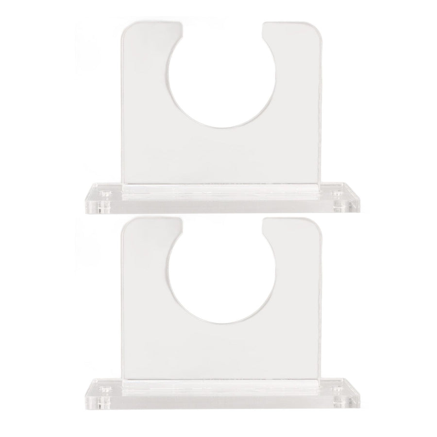 2pcs Baseball Bat Holder for Vertical Display Sturdy Acrylic Bat Hanger Baseball Bat Wall Mount Display Rack