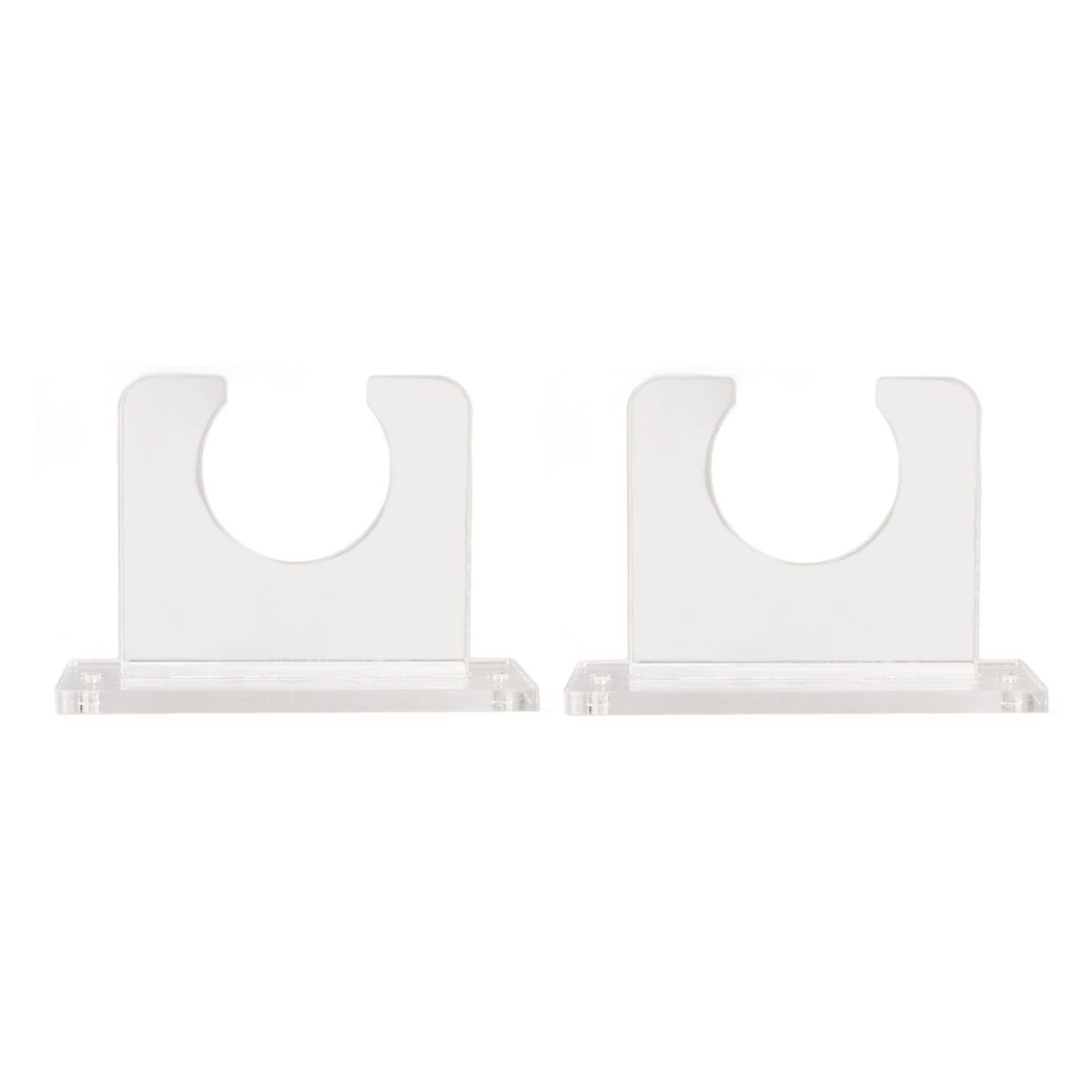 2pcs Baseball Bat Holder for Vertical Display Sturdy Acrylic Bat Hanger Baseball Bat Wall Mount Display Rack