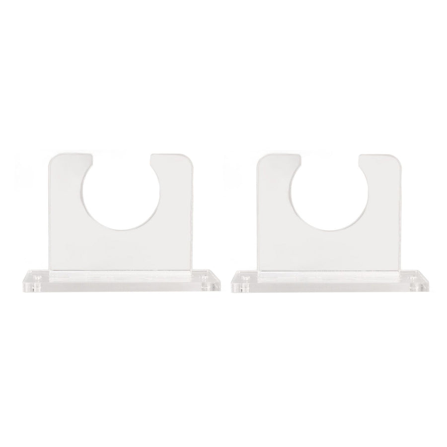 2pcs Baseball Bat Holder for Vertical Display Sturdy Acrylic Bat Hanger Baseball Bat Wall Mount Display Rack