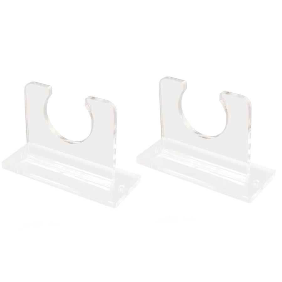 2pcs Baseball Bat Holder for Vertical Display Sturdy Acrylic Bat Hanger Baseball Bat Wall Mount Display Rack