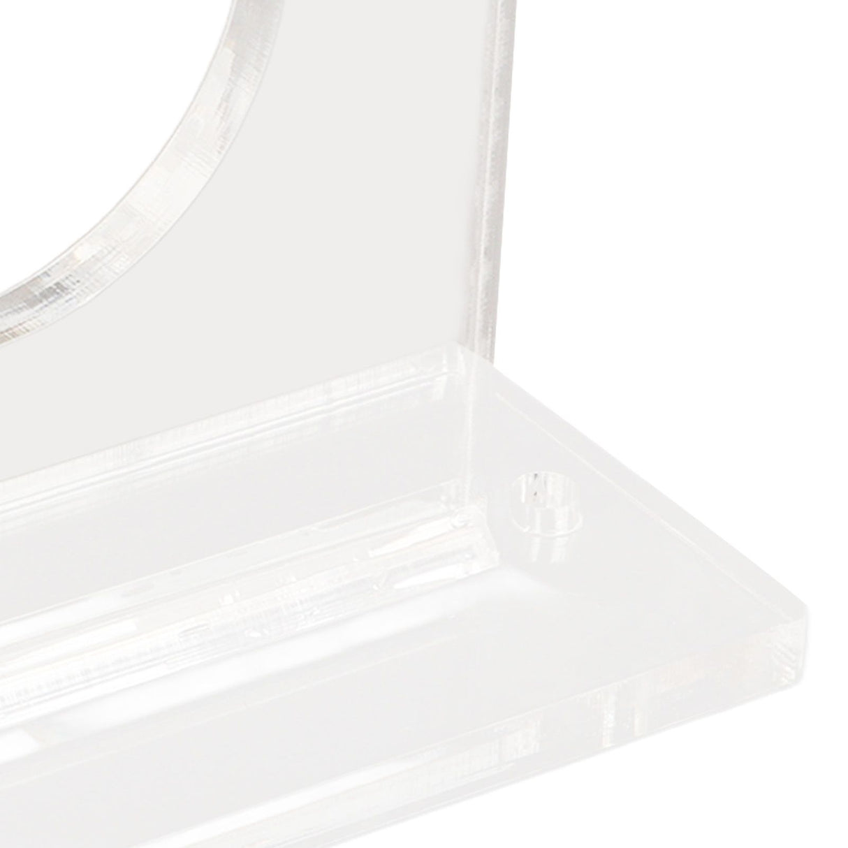 2pcs Baseball Bat Holder for Vertical Display Sturdy Acrylic Bat Hanger Baseball Bat Wall Mount Display Rack