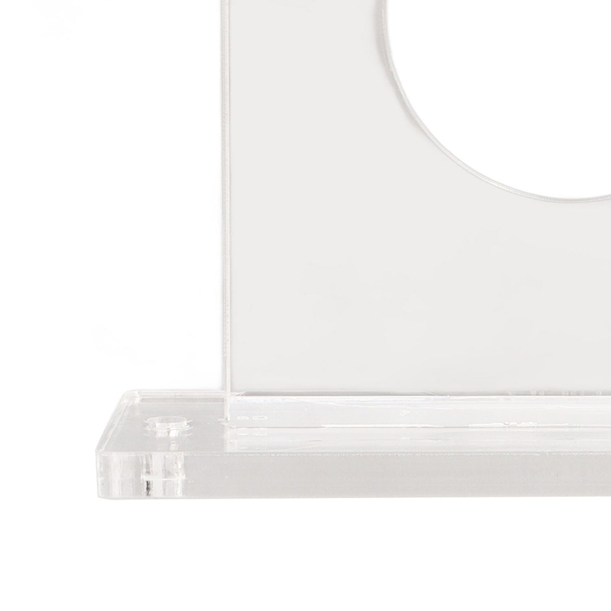 2pcs Baseball Bat Holder for Vertical Display Sturdy Acrylic Bat Hanger Baseball Bat Wall Mount Display Rack