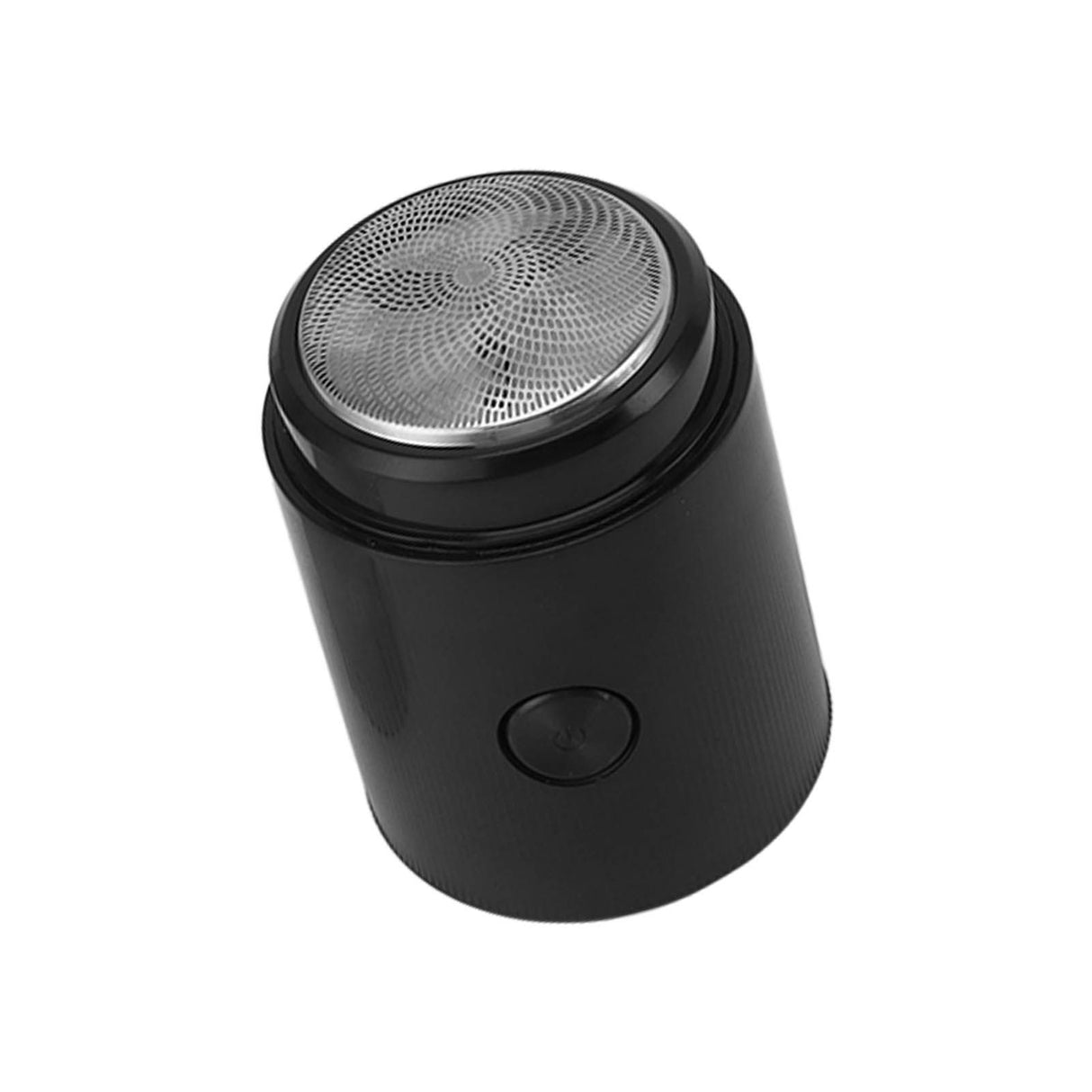 Mini Electric Beard Trimmer for Men Rechargeable Portable Travel Pocket Beard Trimmer for Mustache Stubble Body Grooming Black Vertical Stripe Style