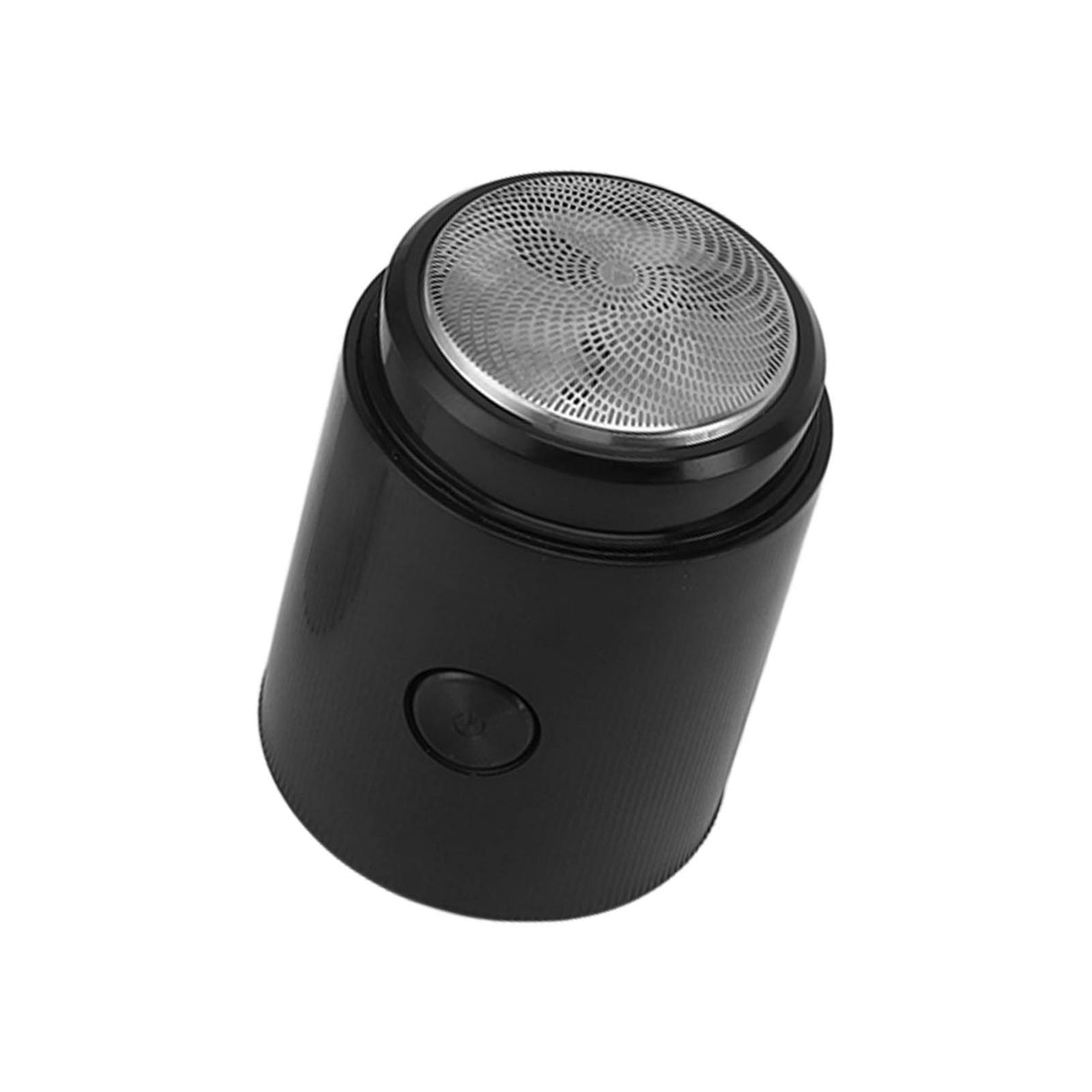 Mini Electric Beard Trimmer for Men Rechargeable Portable Travel Pocket Beard Trimmer for Mustache Stubble Body Grooming Black Vertical Stripe Style