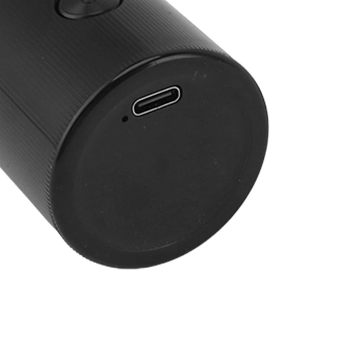 Mini Electric Beard Trimmer for Men Rechargeable Portable Travel Pocket Beard Trimmer for Mustache Stubble Body Grooming Black Vertical Stripe Style