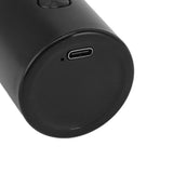 Mini Electric Beard Trimmer for Men Rechargeable Portable Travel Pocket Beard Trimmer for Mustache Stubble Body Grooming Black Glossy Style - Extra Image