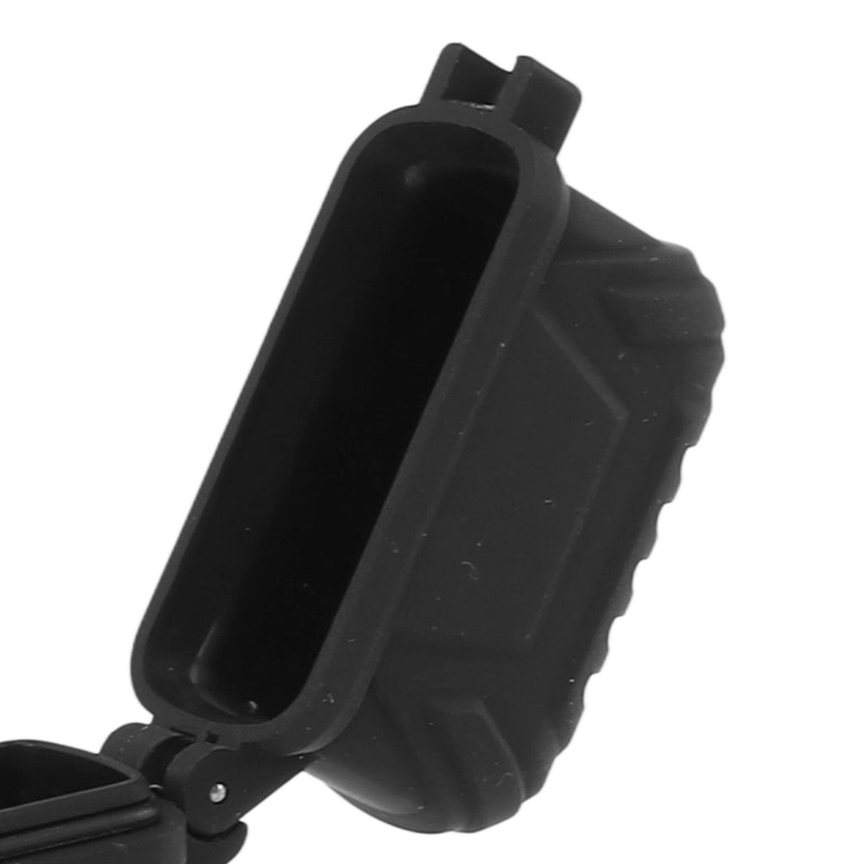 2 PCS Waterproof Lighter Case Plastic Black Sealed Pocket Lighter Container for Outdoor