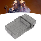 Cigarette Case 20 Capacity Plastic Cigarette Box Sealed Waterproof Cigarette Container Organizer Transparent Black