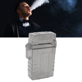 Cigarette Case 20 Capacity Plastic Cigarette Box Sealed Waterproof Cigarette Container Organizer Transparent Black - Extra Image