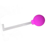 Glass Tonsil Stone Remove Tool Manual Mouth Cleaning Cleaner Oral Care Mouth Cleaner Rose Red