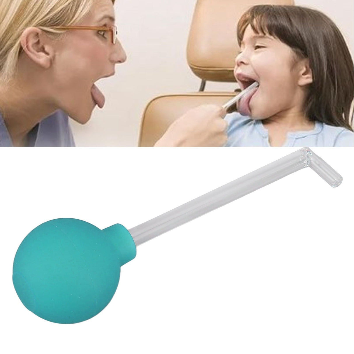 Glass Tonsil Stone Remove Tool Manual Mouth Cleaning Cleaner Oral Care Mouth Cleaner Green