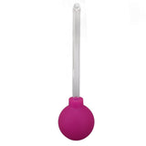 Glass Tonsil Stone Remove Tool Manual Mouth Cleaning Cleaner Oral Care Mouth Cleaner Purple - Top-Down View