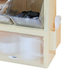 Tea Bag Storage Rack Wall Hanging Space Saving Tea Bag Box for Coffee Capsule Snacks Home Office Cream Yellow - Extra Image