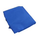 Ping Pong Table Cover with 2 Zippers Oxford Cloth Dark Blue Waterproof Foldable Table Tennis Cover - Side View