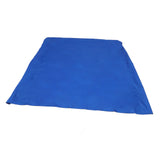 Ping Pong Table Cover with 2 Zippers Oxford Cloth Dark Blue Waterproof Foldable Table Tennis Cover - 45-Degree Angle