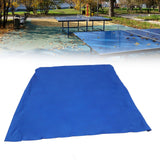 Ping Pong Table Cover with 2 Zippers Oxford Cloth Dark Blue Waterproof Foldable Table Tennis Cover