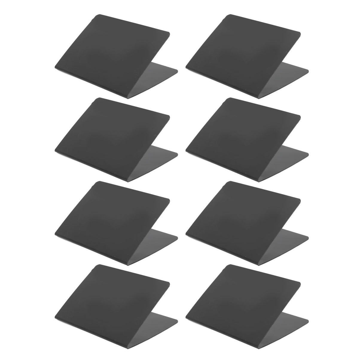 16pcs V Shaped Mini Chalkboard Sign Erasable Reusable for Food Table Numbers Message Boards Party Decorations Event Supplies with Pen
