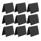 16pcs V Shaped Mini Chalkboard Sign Erasable Reusable for Food Table Numbers Message Boards Party Decorations Event Supplies with Pen