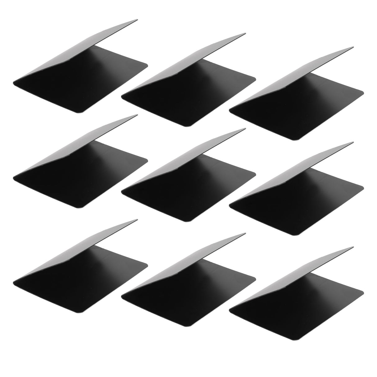 16pcs V Shaped Mini Chalkboard Sign Erasable Reusable for Food Table Numbers Message Boards Party Decorations Event Supplies with Pen