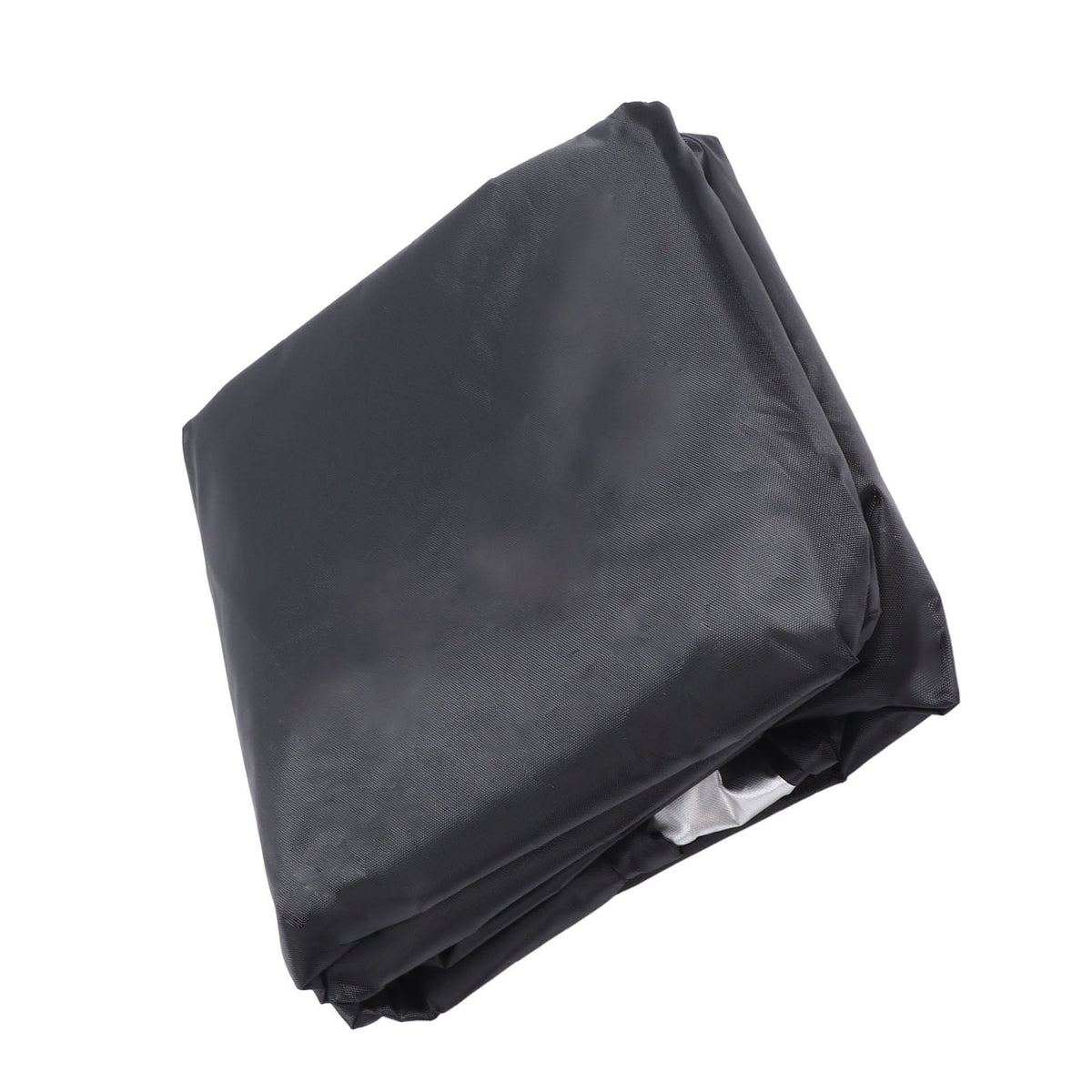 Outdoor Chair Cover Black Oxford Cloth Waterproof Wind Dust UV Proof Furniture Cover with Buckle Adjustable Drawstring