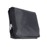 Outdoor Chair Cover Black Oxford Cloth Waterproof Wind Dust UV Proof Furniture Cover with Buckle Adjustable Drawstring