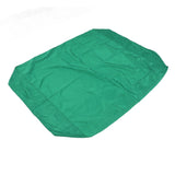 Green Sandbox Cover Square Sandbox Pool Protective Cover Sandbox Canopy with Drawstring 120X120cm