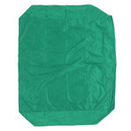 Green Sandbox Cover Square Sandbox Pool Protective Cover Sandbox Canopy with Drawstring 150X150cm