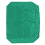 Green Sandbox Cover Square Sandbox Pool Protective Cover Sandbox Canopy with Drawstring 150X150cm