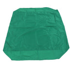 Green Sandbox Cover Square Sandbox Pool Protective Cover Sandbox Canopy with Drawstring 150X150cm