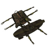 Tree Stand Backpack Oxford Cloth Lightweight Universal Tree Stand Carrier Transport System for Hunting - Top-Down View