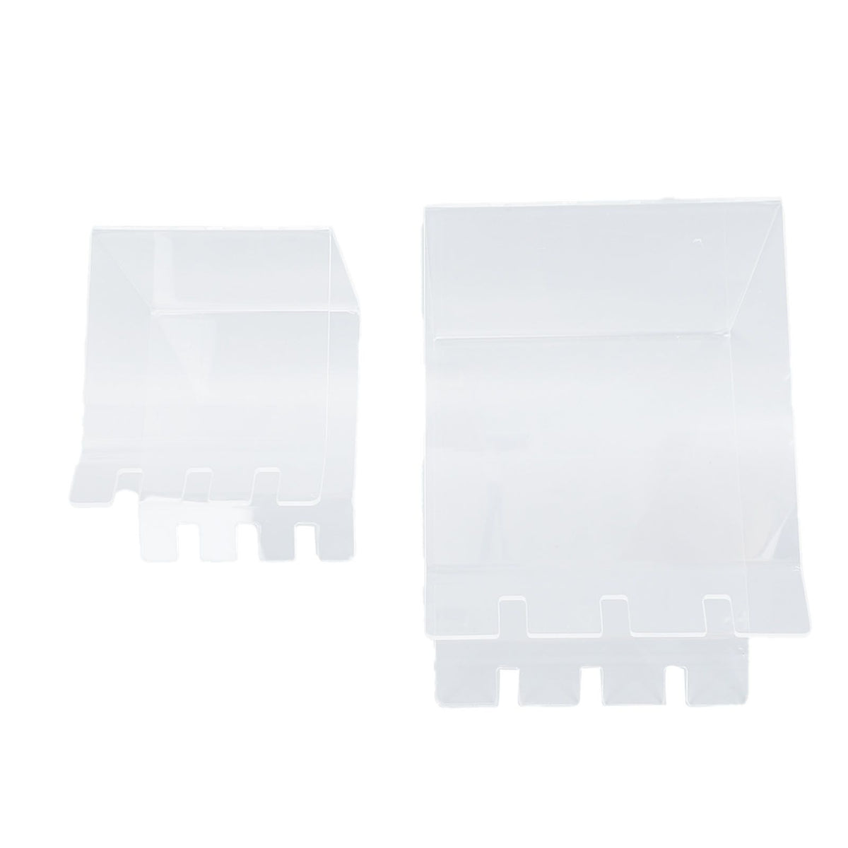 Filling Freezer Bag Stand Acrylic Adjustable Food Storage Bag Stand for Kitchen Organization