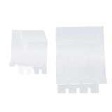 Filling Freezer Bag Stand Acrylic Adjustable Food Storage Bag Stand for Kitchen Organization - Top-Down View