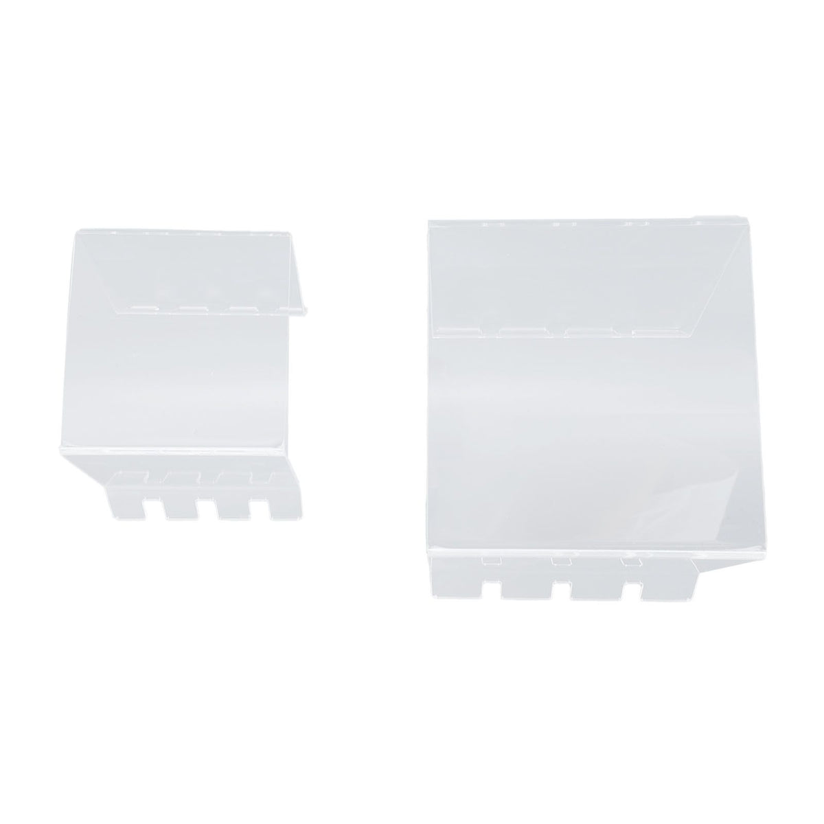 Filling Freezer Bag Stand Acrylic Adjustable Food Storage Bag Stand for Kitchen Organization