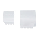 Filling Freezer Bag Stand Acrylic Adjustable Food Storage Bag Stand for Kitchen Organization - Rear View