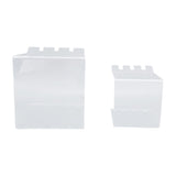 Filling Freezer Bag Stand Acrylic Adjustable Food Storage Bag Stand for Kitchen Organization